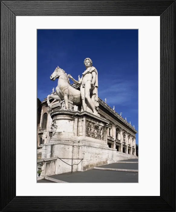 Framed Print : Castor and Pollux statue Framed Print : Castor and Pollux statue