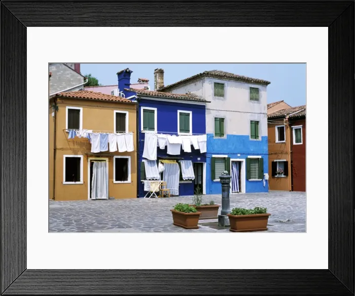 Framed Print : Burano, Venice Framed Print : Burano, Venice