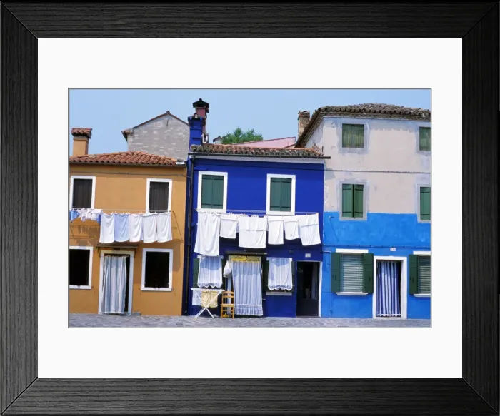 Framed Print : Burano, Venice Framed Print : Burano, Venice