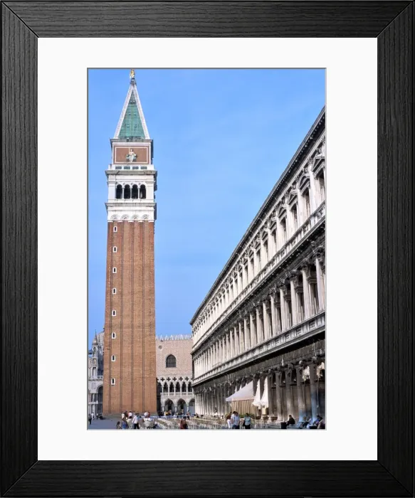 Framed Print : Campanile, Piazza San Marco Framed Print : Campanile, Piazza San Marco