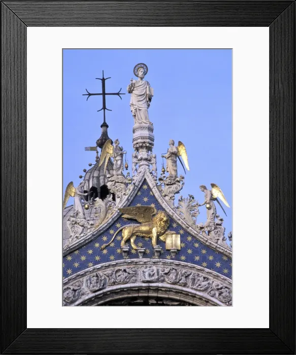Framed Print : Detail of St Framed Print : Detail of St