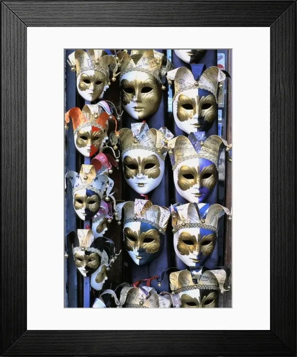 Framed Print : Carnival masks Framed Print : Carnival masks