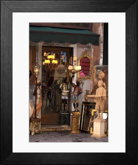 Framed Print : Antique shop Framed Print : Antique shop