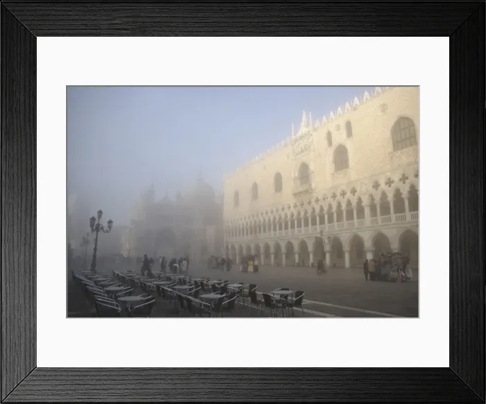 Framed Print : The Doges Palace in mist Framed Print : The Doges Palace in mist