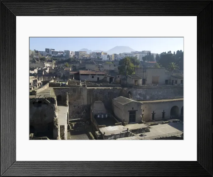 Framed Print : The ruins of Herculaneum Framed Print : The ruins of Herculaneum