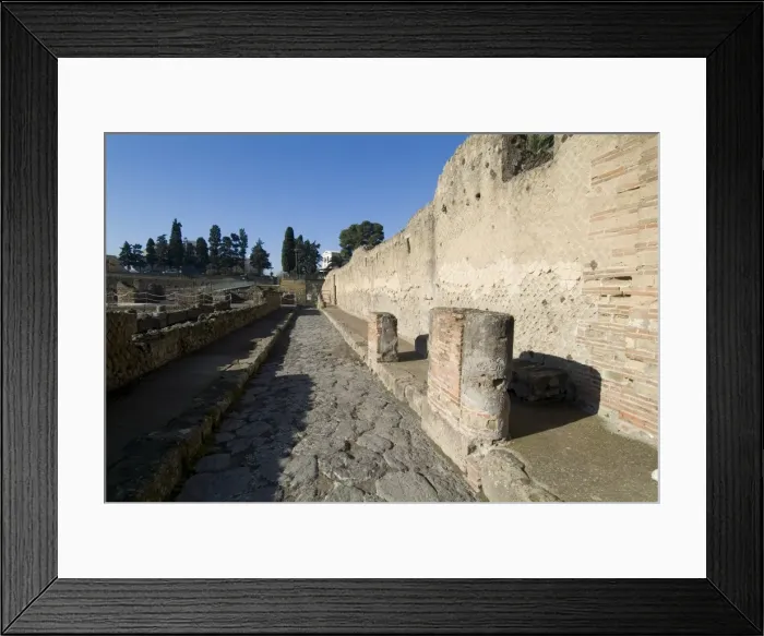 Framed Print : The ruins of Herculaneum Framed Print : The ruins of Herculaneum