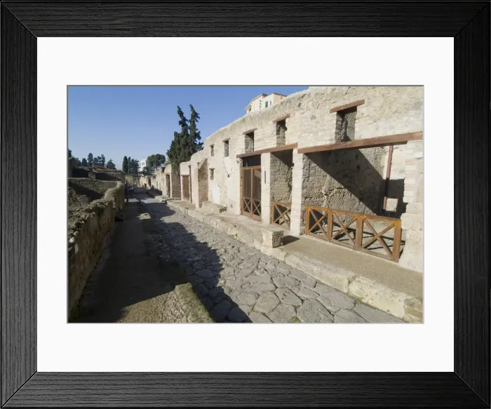 Framed Print : The ruins of Herculaneum Framed Print : The ruins of Herculaneum