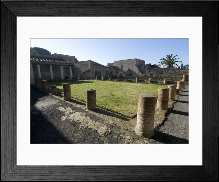 Framed Print : The ruins of Herculaneum Framed Print : The ruins of Herculaneum