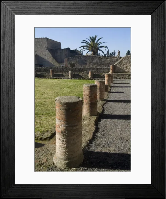 Framed Print : The ruins of Herculaneum Framed Print : The ruins of Herculaneum