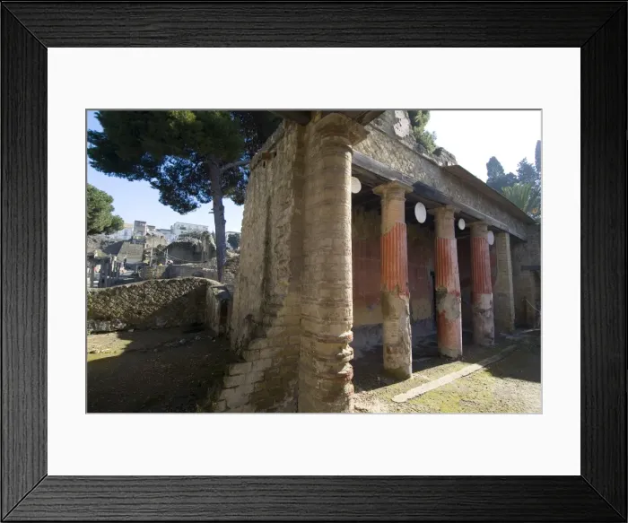 Framed Print : The ruins of Herculaneum Framed Print : The ruins of Herculaneum