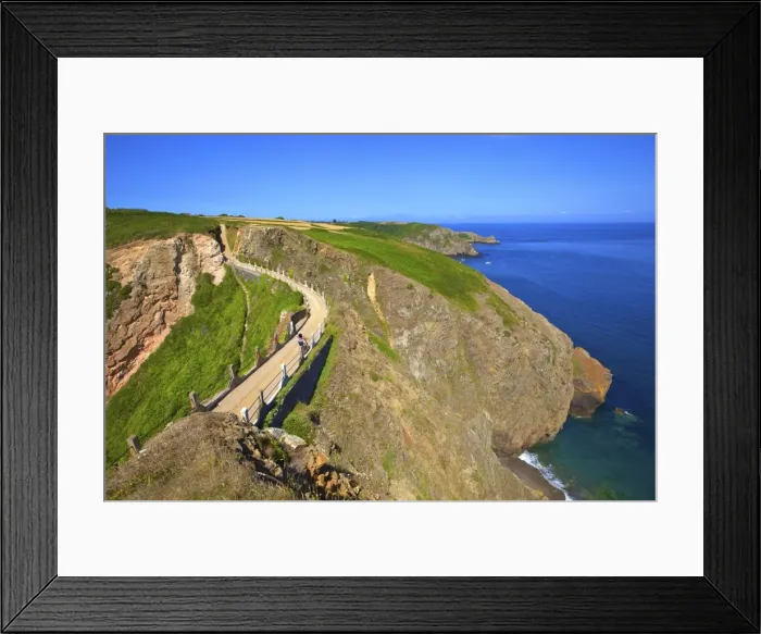 Framed Print : La Coupee, Sark, Channel Islands, United Kingdom, Europe Framed Print : La Coupee, Sark, Channel Islands, United Kingdom, Europe
