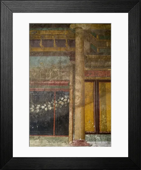 Framed Print : Fresco at the Villa dei Misteri Framed Print : Fresco at the Villa dei Misteri