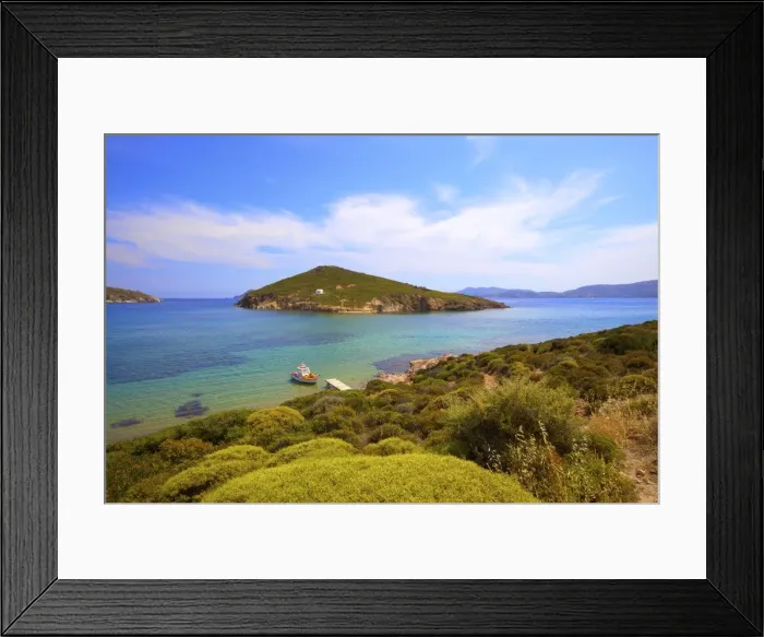 Framed Print : Livadi Beach, Patmos, Dodecanese, Greek Islands, Greece, Europe Framed Print : Livadi Beach, Patmos, Dodecanese, Greek Islands, Greece, Europe