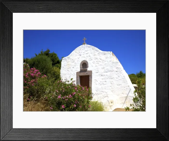 Framed Print : Small Church, Patmos, Dodecanese, Greek Islands, Greece, Europe Framed Print : Small Church, Patmos, Dodecanese, Greek Islands, Greece, Europe