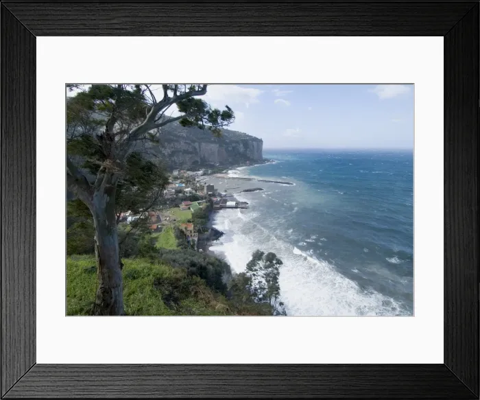 Framed Print : The Mediterranean seaside town of Seiano Framed Print : The Mediterranean seaside town of Seiano