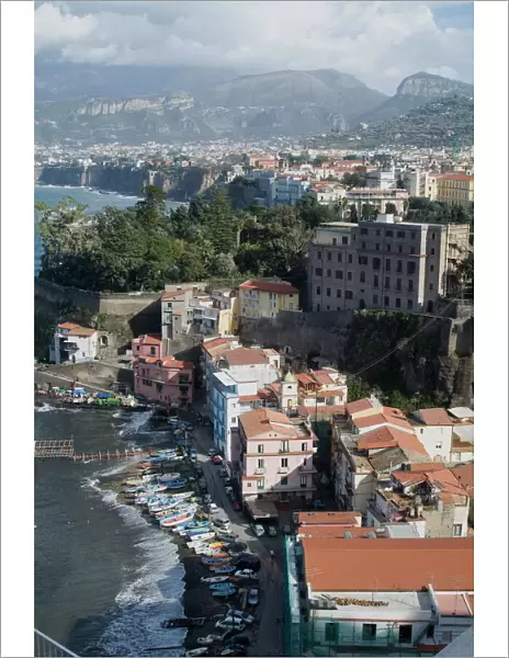 The seaside town of Sorrento