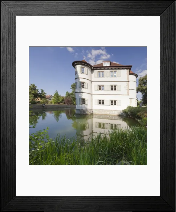 Framed Print : Water Castle, Bad Rappenau, Heilbronn District, Baden Wurttemberg, Germany, Europe Framed Print : Water Castle, Bad Rappenau, Heilbronn District, Baden Wurttemberg, Germany, Europe