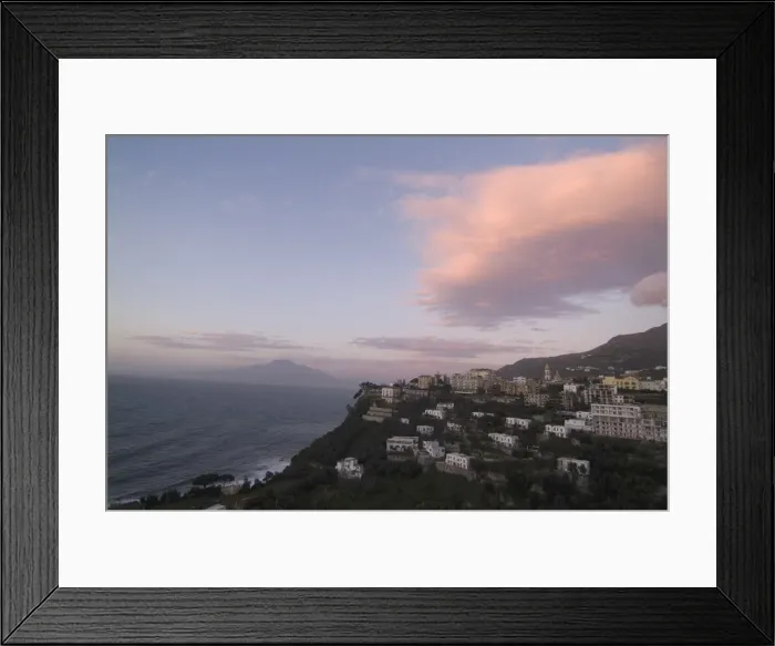 Framed Print : View over the town of Vico Equense Framed Print : View over the town of Vico Equense