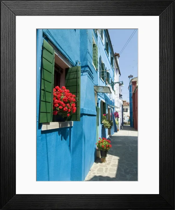 Framed Print : Burano, island near Venice Framed Print : Burano, island near Venice