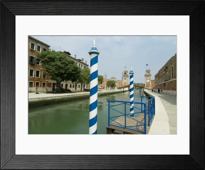 Framed Print : Canal near Castello Framed Print : Canal near Castello