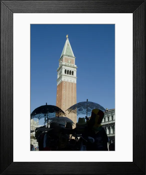 Framed Print : Piazza San Marco with Campanile