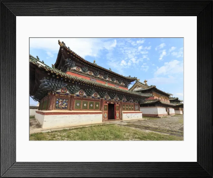 Framed Print : Baruun Zuu temple, Erdene Zuu Khiid, Buddhist Monastery, Kharkhorin (Karakorum), Central Mongolia Framed Print : Baruun Zuu temple, Erdene Zuu Khiid, Buddhist Monastery, Kharkhorin (Karakorum), Central Mongolia