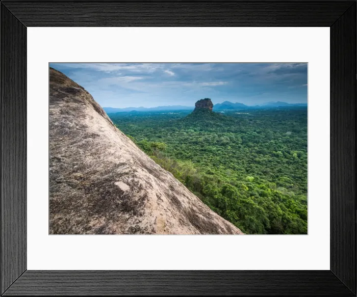 Framed Print : View of Sigirya Rock, Sri Lanka, Asia Framed Print : View of Sigirya Rock, Sri Lanka, Asia
