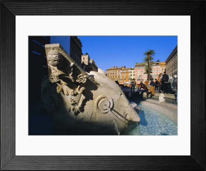 Framed Print : Piazza di Spagna Framed Print : Piazza di Spagna