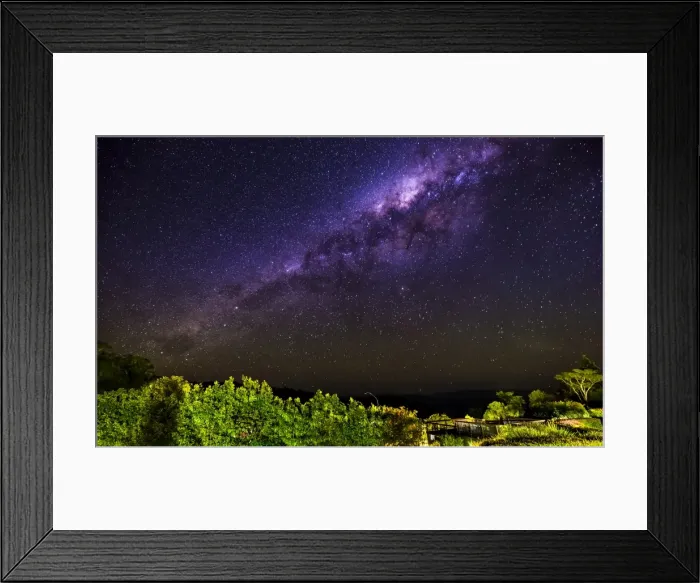 Framed Print : Milky Way at Lamington National Park, Queensland, Australia, Pacific Framed Print : Milky Way at Lamington National Park, Queensland, Australia, Pacific