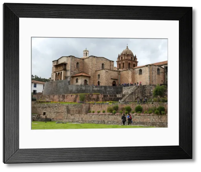 Framed Print : Coricancha Temple, important temple of the Inca Empire, Cusco City, Cuzco, UNESCO Framed Print : Coricancha Temple, important temple of the Inca Empire, Cusco City, Cuzco, UNESCO