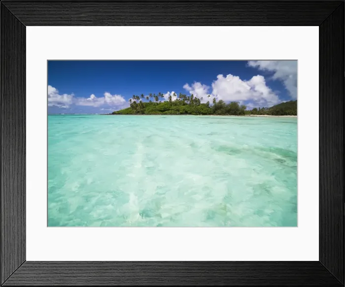 Framed Print : Motu Taakoka seen from Muri Lagoon, Rarotonga, Cook Islands, South Pacific, Pacific Framed Print : Motu Taakoka seen from Muri Lagoon, Rarotonga, Cook Islands, South Pacific, Pacific