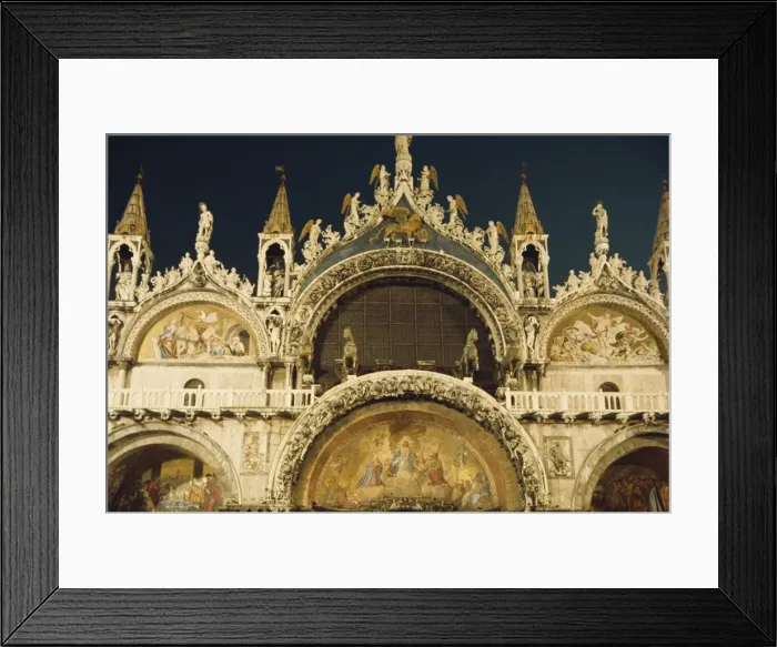 Framed Print : Close-up of San Marco in Venice Framed Print : Close-up of San Marco in Venice