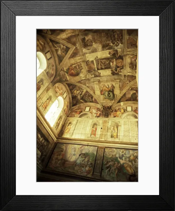 Framed Print : Sistine Chapel Framed Print : Sistine Chapel
