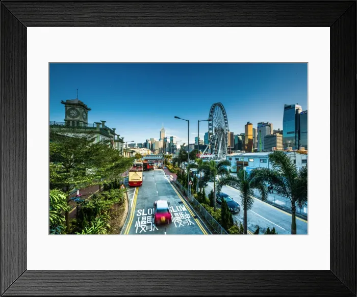 Framed Print : Star Ferry Terminal, Central, Hong Kong, China, Asia Framed Print : Star Ferry Terminal, Central, Hong Kong, China, Asia