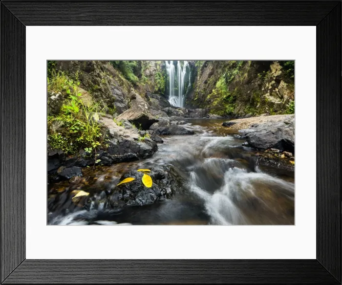 Framed Print : Piroa Falls, Waipu, Northland, North Island, New Zealand, Pacific Framed Print : Piroa Falls, Waipu, Northland, North Island, New Zealand, Pacific