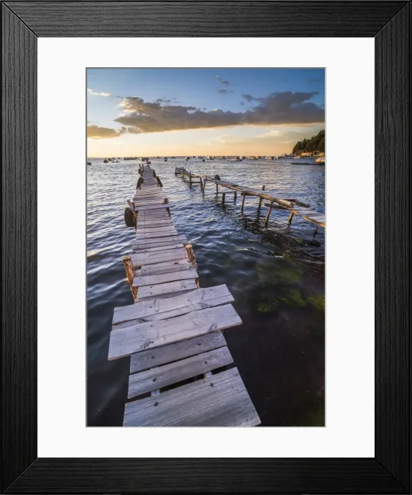 Framed Print : Lake Titicaca pier at sunset, Copacabana, Bolivia, South America Framed Print : Lake Titicaca pier at sunset, Copacabana, Bolivia, South America