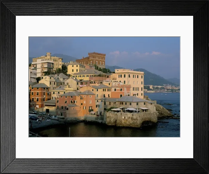 Framed Print : Boccadasse quarter Framed Print : Boccadasse quarter