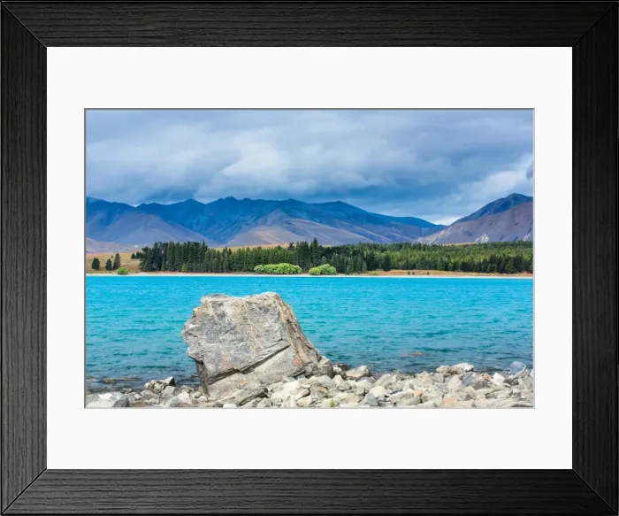 Framed Print : Lake Tekapo, Canterbury Region, South Island, New Zealand, Pacific Framed Print : Lake Tekapo, Canterbury Region, South Island, New Zealand, Pacific
