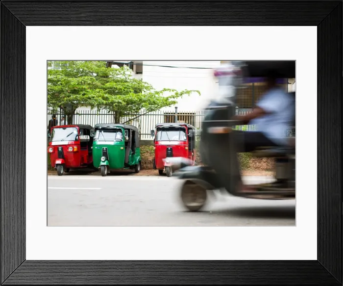 Framed Print : Tuk tuk, Sri Lanka, Asia Framed Print : Tuk tuk, Sri Lanka, Asia