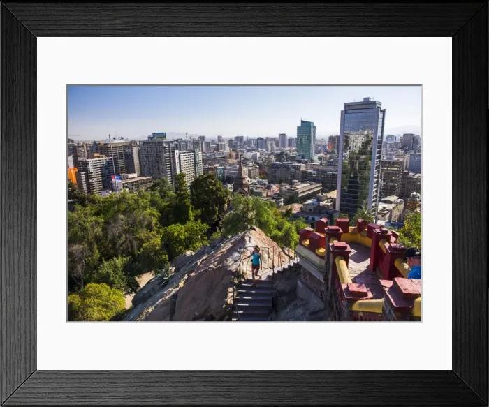 Framed Print : Cerro Santa Lucia (Santa Lucia Park), Santiago, Santiago Province, Chile, South America Framed Print : Cerro Santa Lucia (Santa Lucia Park), Santiago, Santiago Province, Chile, South America