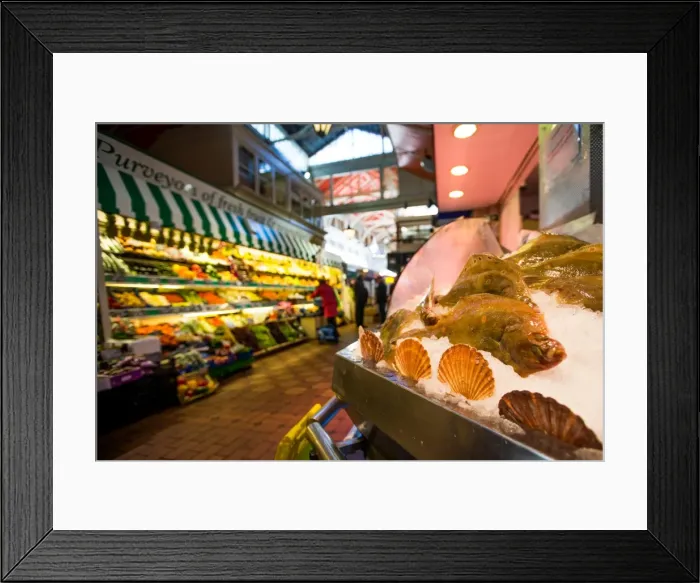 Framed Print : Covered market, Oxford, Oxfordshire, England, United Kingdom, Europe Framed Print : Covered market, Oxford, Oxfordshire, England, United Kingdom, Europe