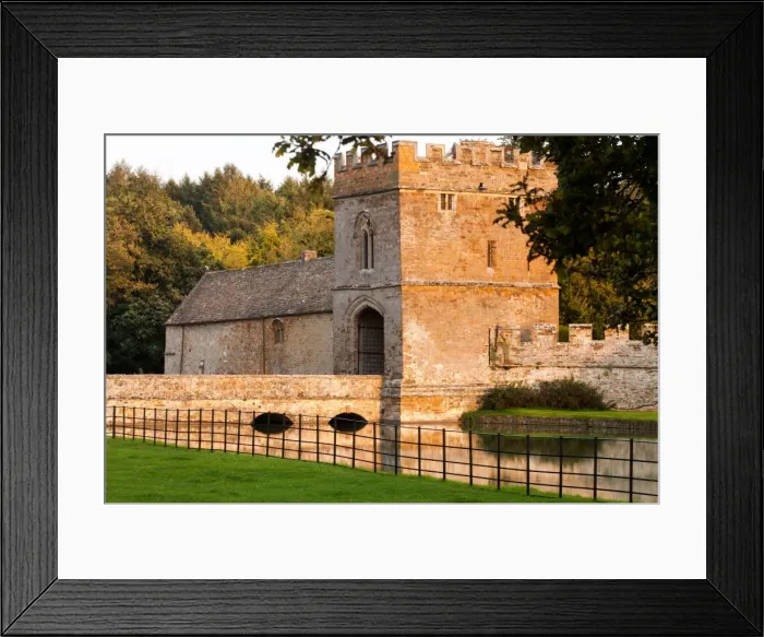 Framed Print : Broughton Castle, Broughton, Oxfordshire, England, United Kingdom, Europe