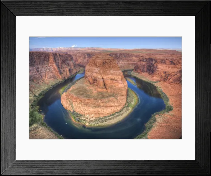 Framed Print : Horseshoe Bend, near Page, Arizona, United States of America, North America Framed Print : Horseshoe Bend, near Page, Arizona, United States of America, North America