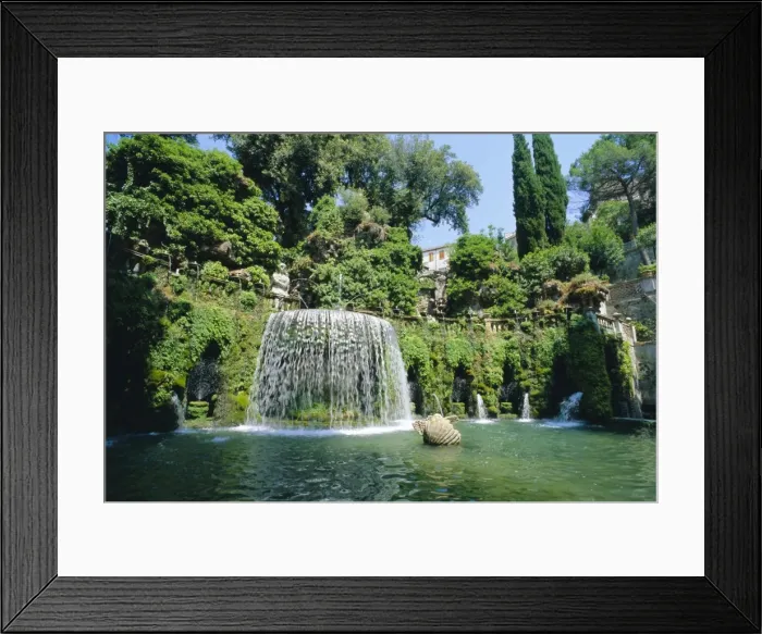 Framed Print : Villa d Este