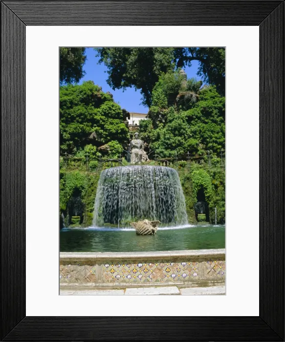 Framed Print : Villa d Este Framed Print : Villa d Este
