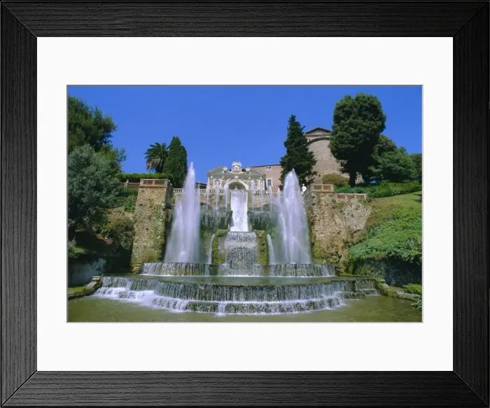 Framed Print : Villa d Este Framed Print : Villa d Este