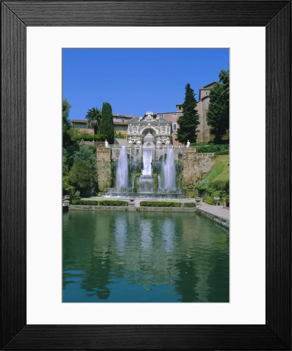 Framed Print : Villa d Este Framed Print : Villa d Este