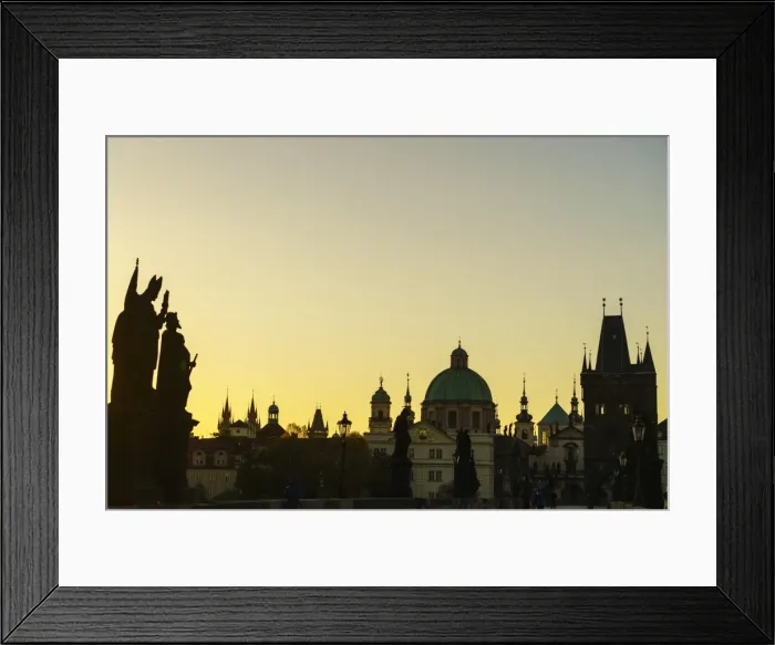 Framed Print : Charles Bridge and Old Town spires, UNESCO World Heritage Site, Prague, Czech Republic Framed Print : Charles Bridge and Old Town spires, UNESCO World Heritage Site, Prague, Czech Republic