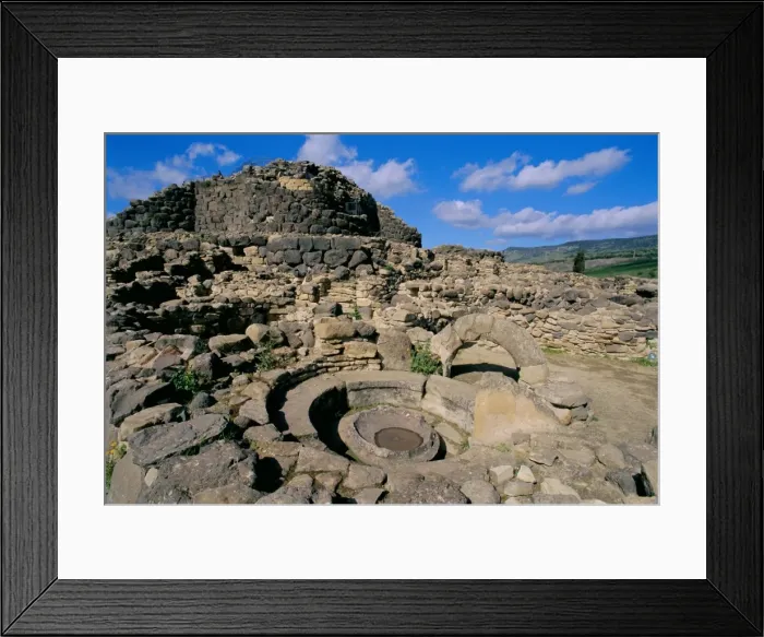 Framed Print : Barumini Nuraghe Su Nuraxi Framed Print : Barumini Nuraghe Su Nuraxi