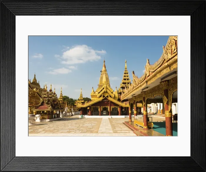 Framed Print : Shwezigon Pagoda, Bagan (Pagan), Myanmar (Burma), Asia Framed Print : Shwezigon Pagoda, Bagan (Pagan), Myanmar (Burma), Asia
